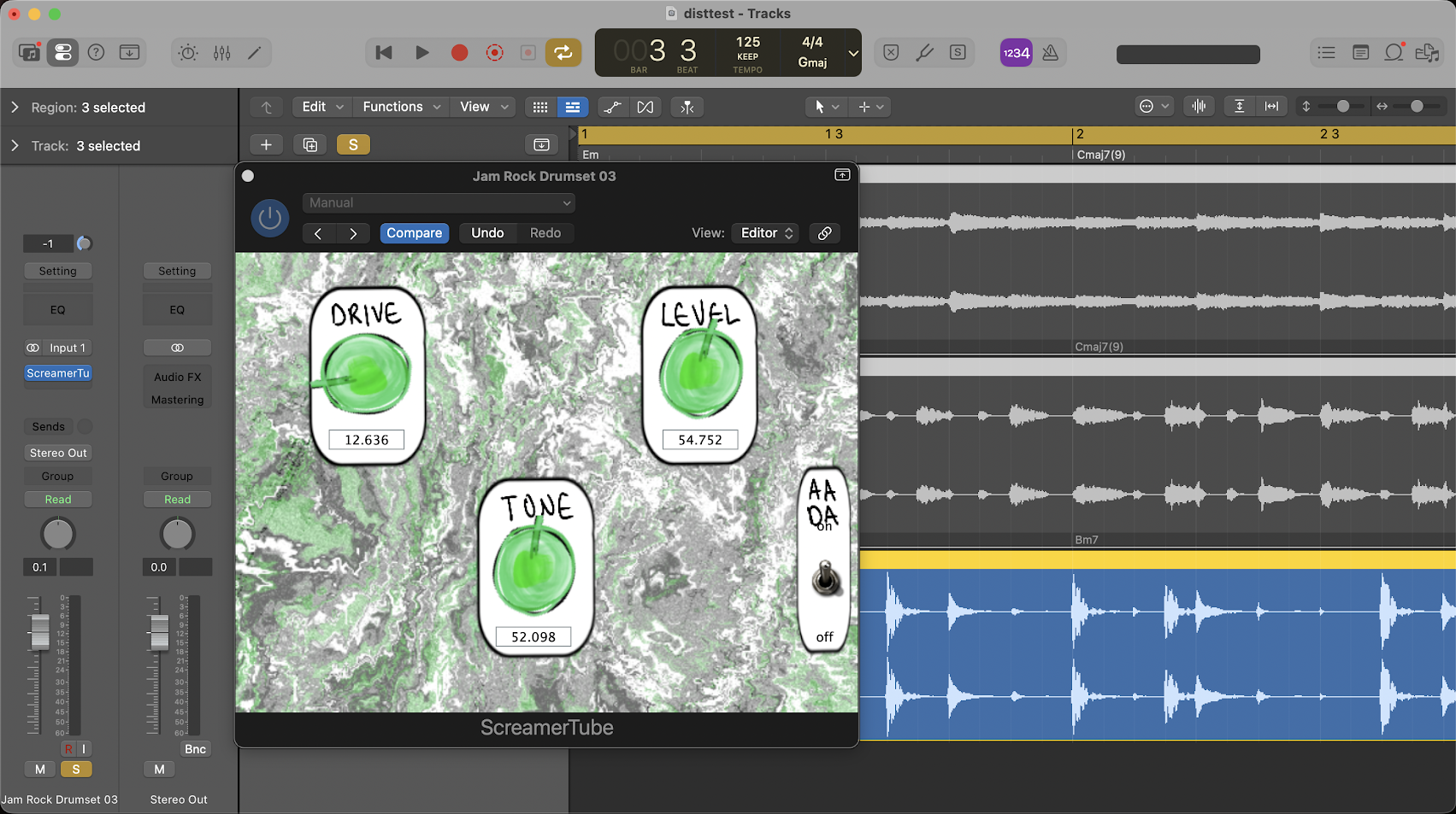 ScreamerTube plugin running in a DAW
